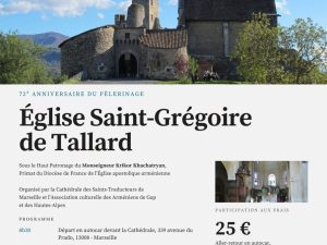 PELERINAGE ANNUEL SAINT-GREGOIRE DE TALLARD